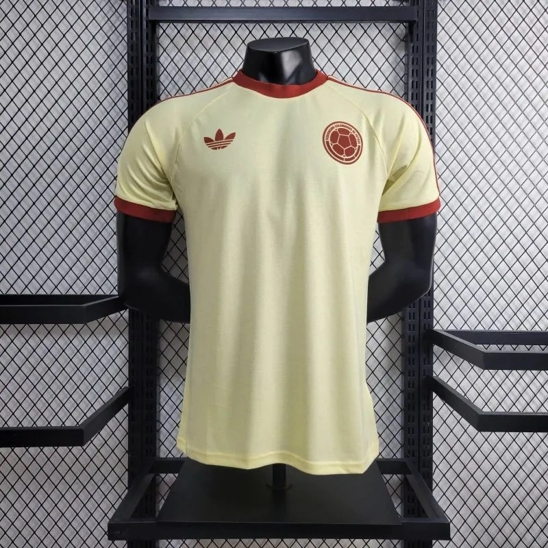 Camisa Colômbia 2024 Clássica Versão Tailandesa