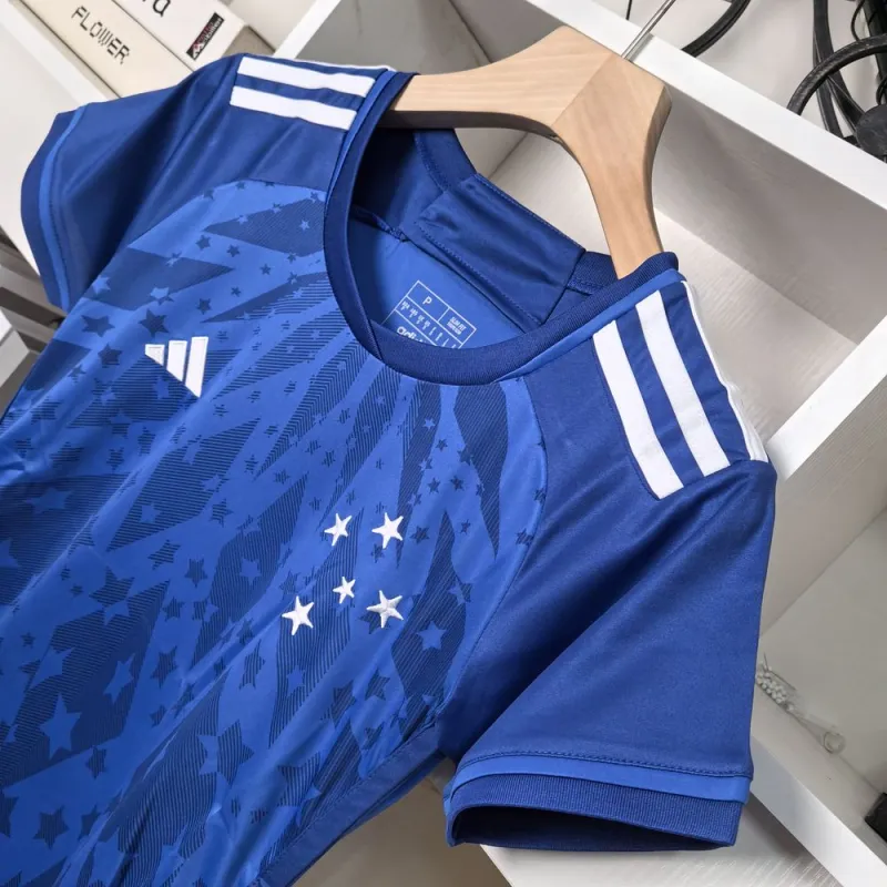 Camisa Cruzeiro I 2024 Versão Tailandesa Feminina