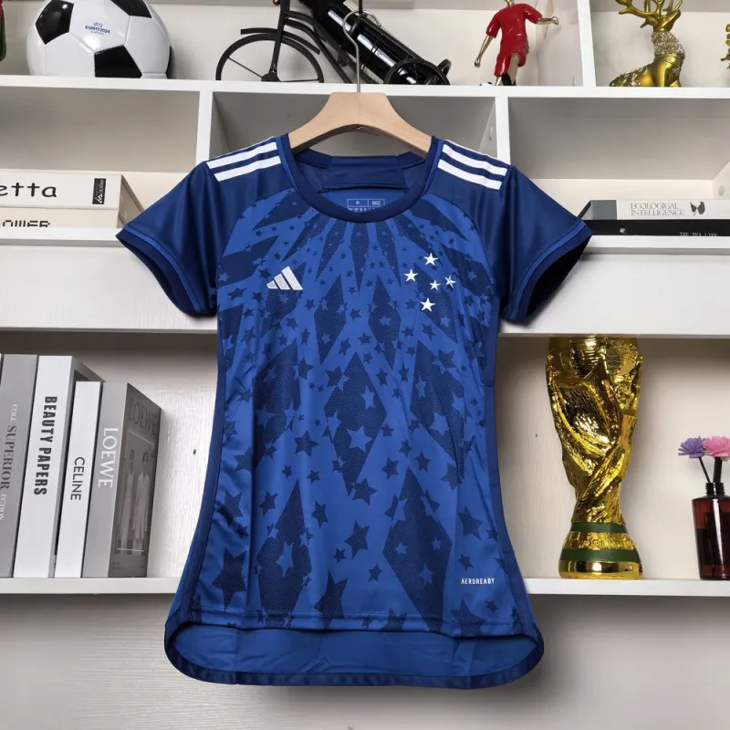 Camisa Cruzeiro I 2024 Versão Tailandesa Feminina