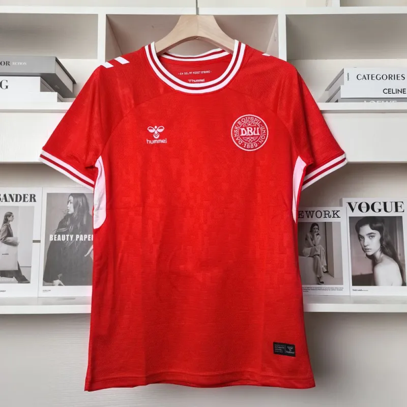 Camisa Dinamarca I 2024 Eurocopa