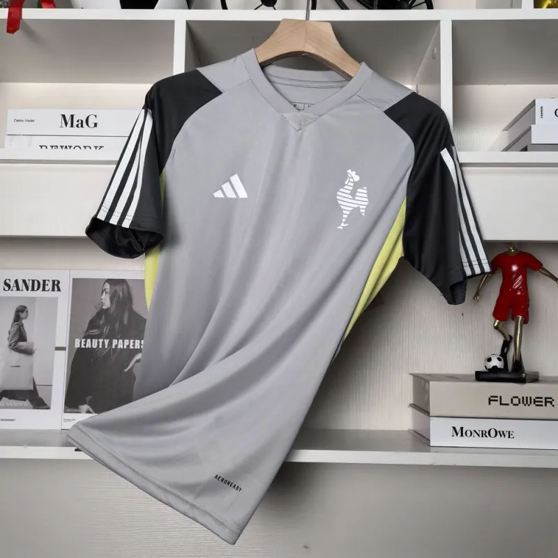 2024-25 Atletico Mineiro Training Grey Soccer Jersey