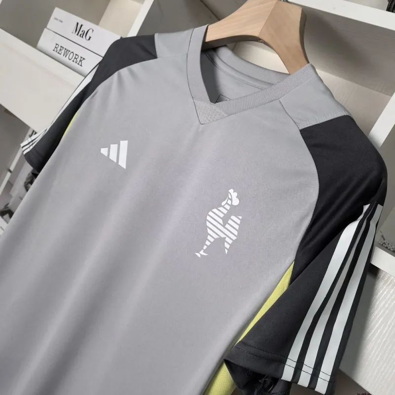 2024-25 Atletico Mineiro Training Grey Soccer Jersey