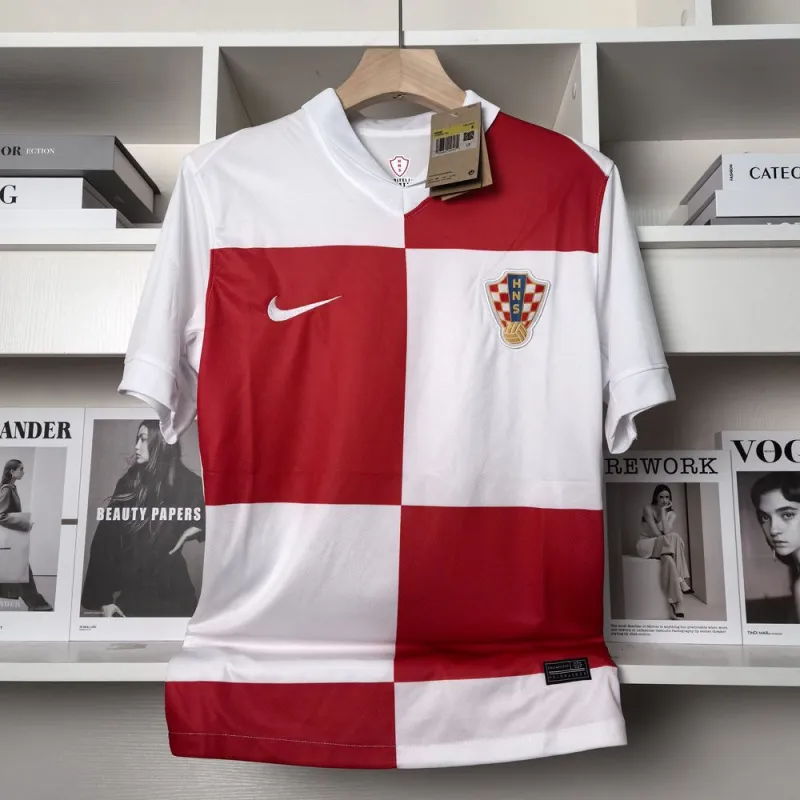 Camisa Croácia I 2024 Eurocopa