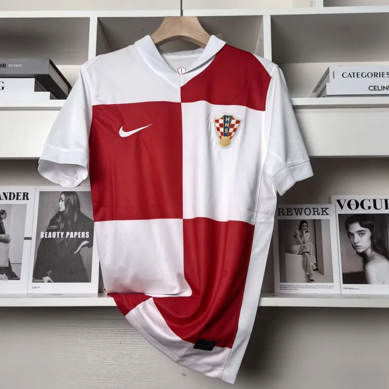 Camisa Croácia I 2024 Eurocopa