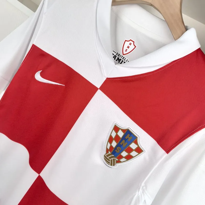 Camisa Croácia I 2024/25 Eurocopa