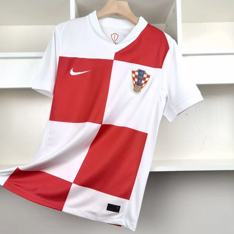 Camisa Croácia I 2024/25 Eurocopa