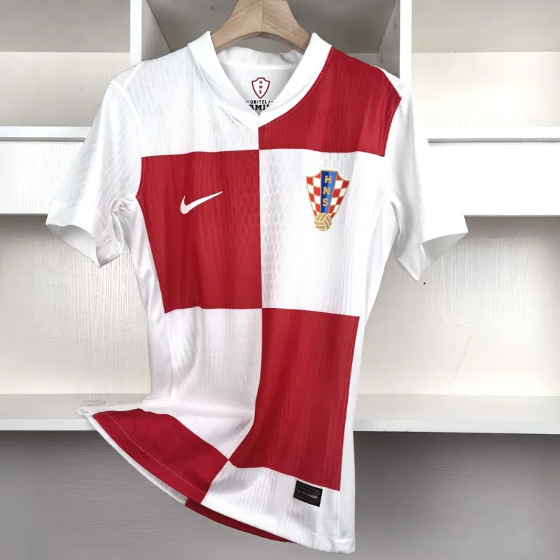 Camisa Croácia I 2024/25 Versão Jogador Eurocopa