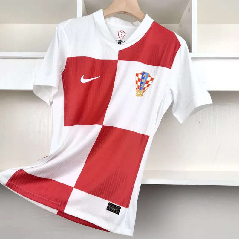 Camisa Croácia I 2024/25 Versão Jogador Eurocopa
