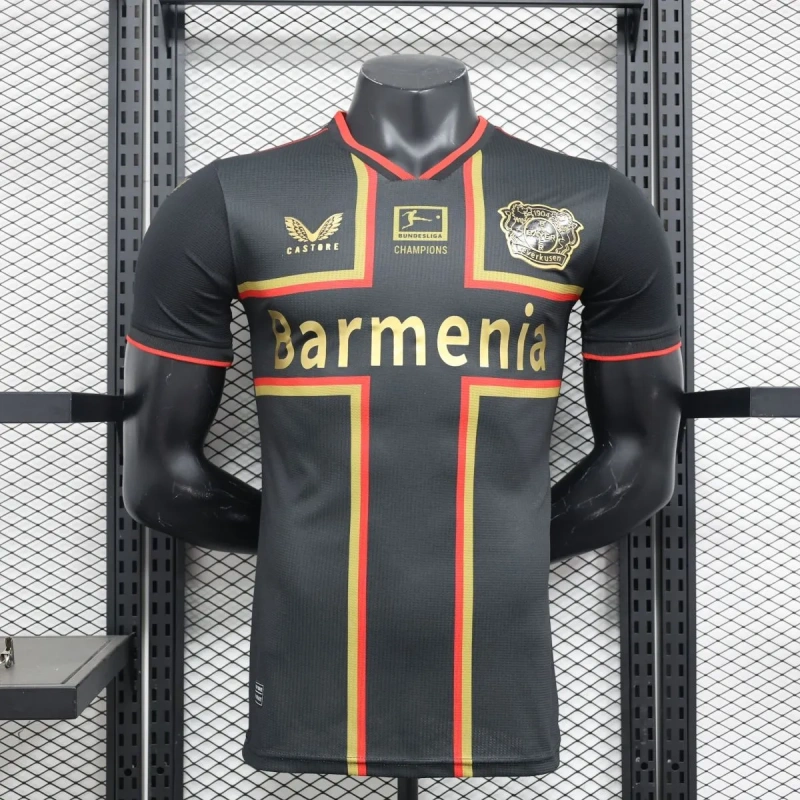 Camisa Bayer Leverkusen 2023/24 Autêntica Versão Jogador