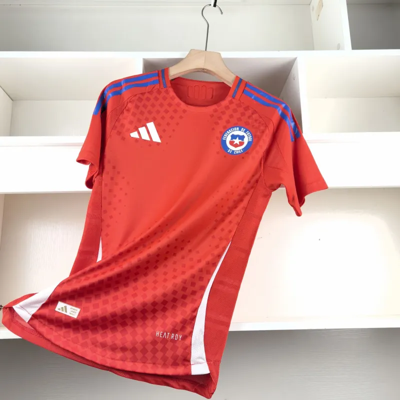 Camisa Chile I 2024 Versão Jogador