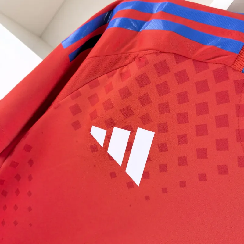 Camisa Chile I 2024 Versão Jogador