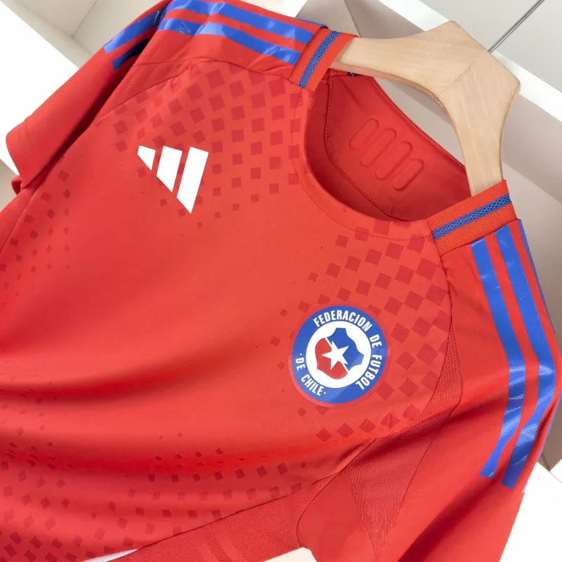 Camisa Chile I 2024 Versão Jogador