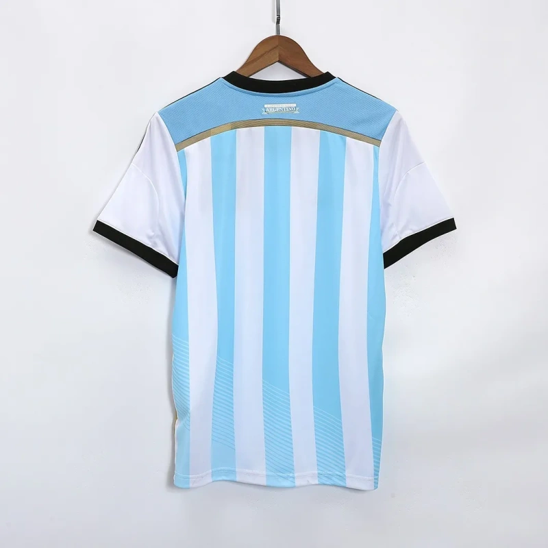 Camisa Argentina I 2014 Retrô Copa do Mundo