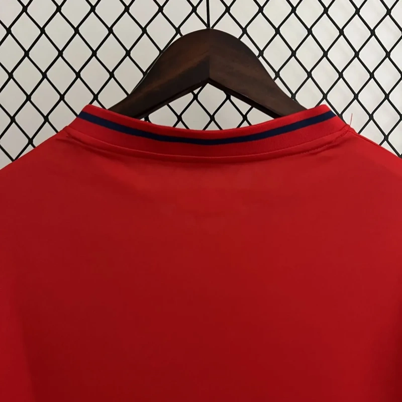 Spain 2010 World Cup Home Retro Jersey