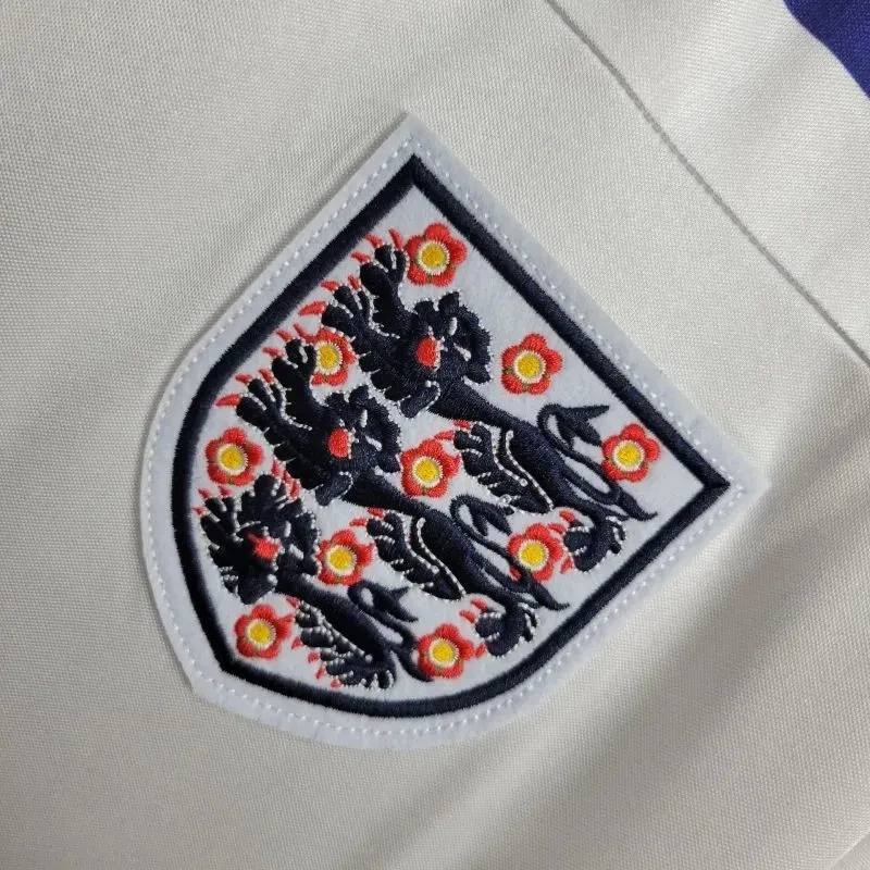 Camisa Inglaterra I 1982 Retrô Copa do Mundo