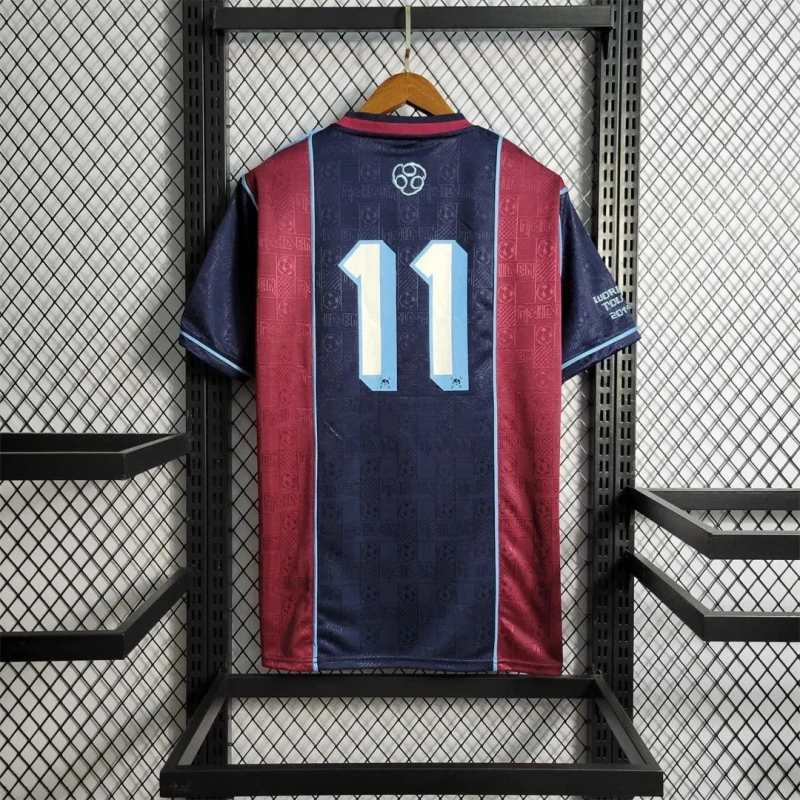 West Ham United x Iron Maiden 2011 Home Retro Jersey
