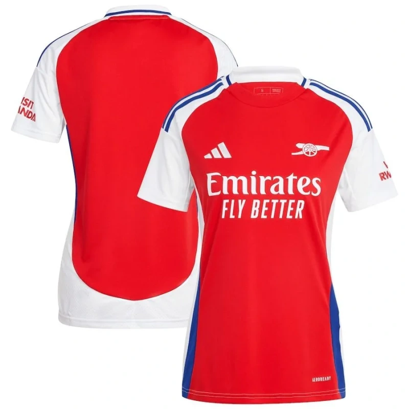 Camisa Arsenal I 2024/25 Versão Tailandesa Feminina