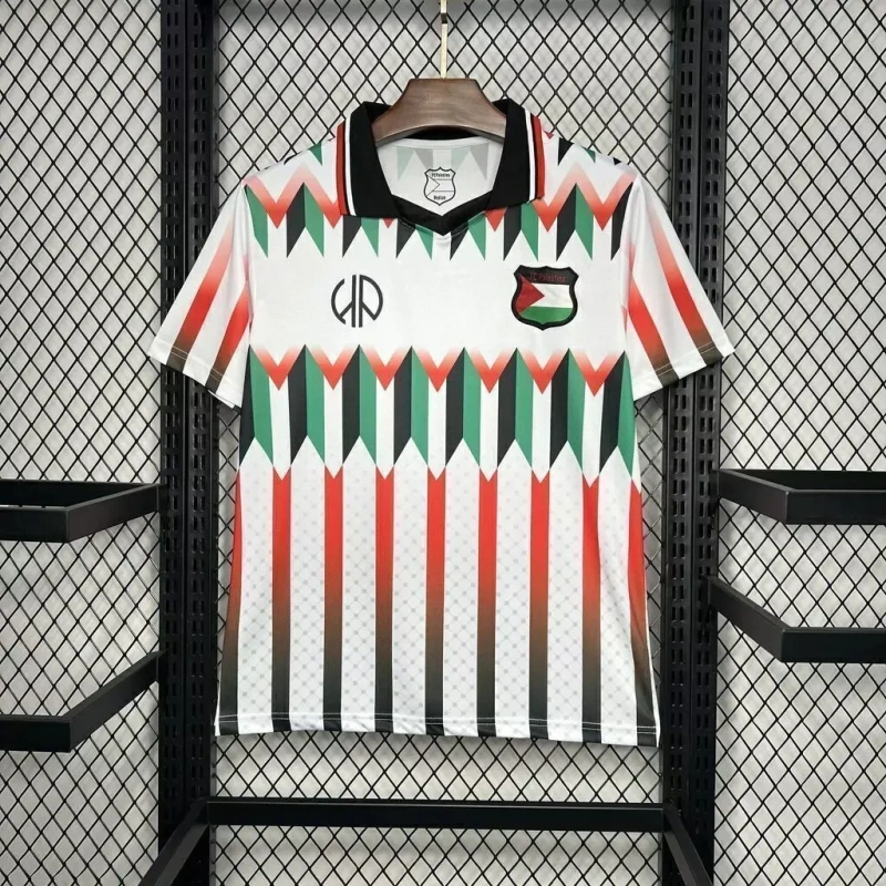 Camisa Palestino Retrô 2024 Versão Tailandesa