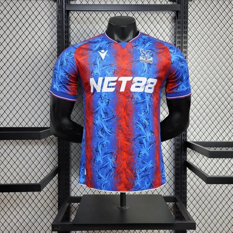 Camisa Crystal Palace I 2024-25 Autêntica Versão Jogador