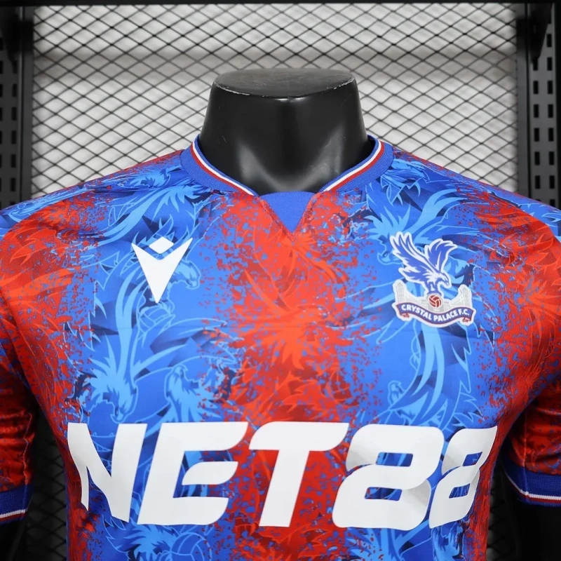 Camisa Crystal Palace I 2024-25 Autêntica Versão Jogador