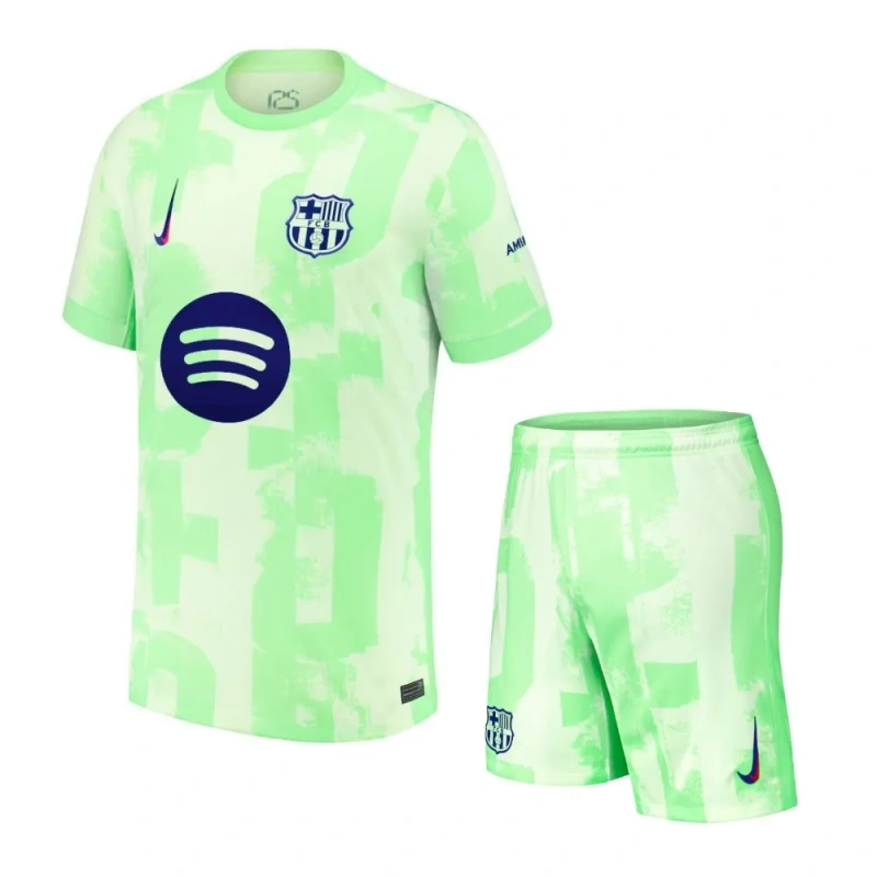 Barcelona 24/25 Third Jersey and Short Kit