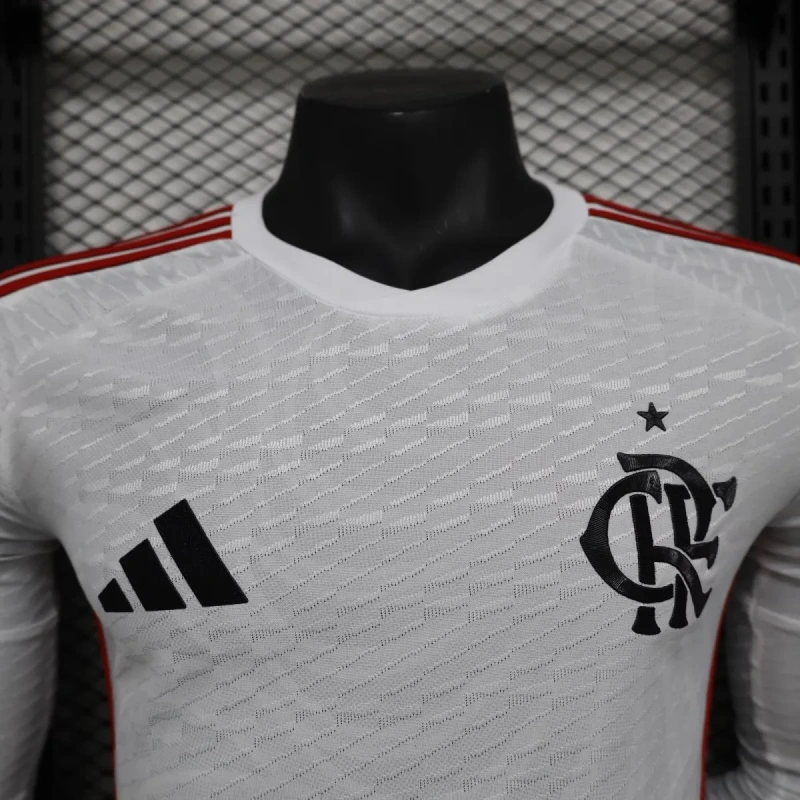 Camisa Flamengo II 2024/25 Autêntica Versão Jogador Manga Longa