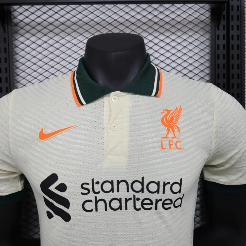 Camisa Liverpool II 2021/22 Autêntica Versão Jogador