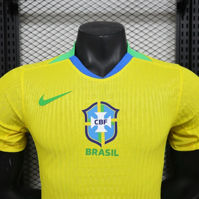 Camisa Brasil I 2025 Autêntica Versão Jogador