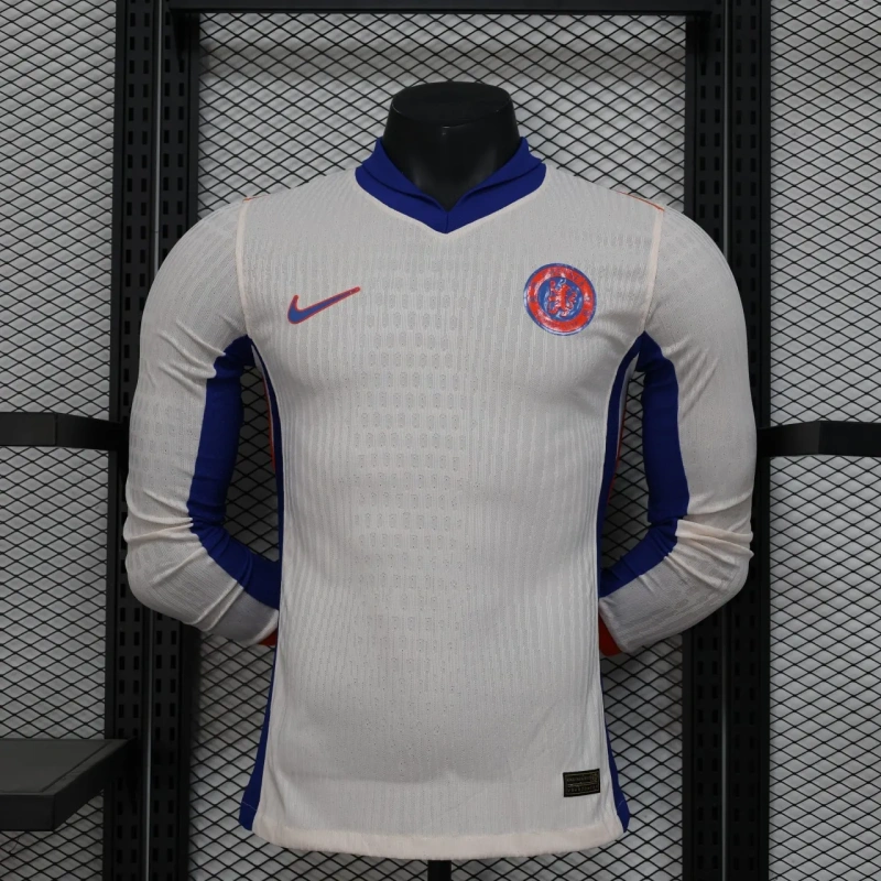 Camisa Chelsea II 2024/25 Autêntica Versão Jogador Manga Longa