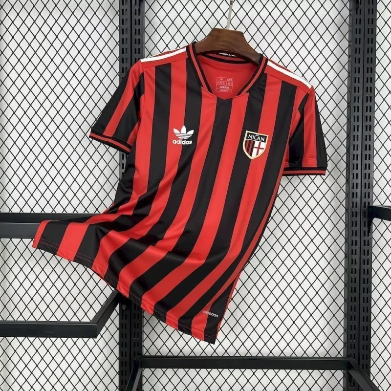 Camisa AC Milan 2024/25 Clássica Versão Tailandesa