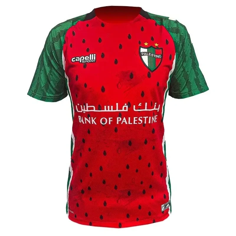 Camisa Palestino III 2025 Versão Tailandesa