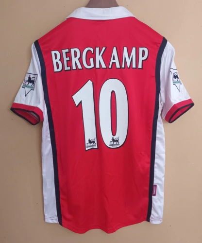 Arsenal 1998/1999 Home Retro Jersey