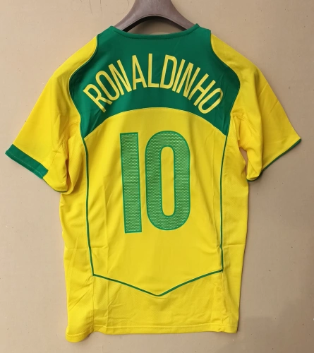 Brazil 2004/2006 Home Retro Jersey