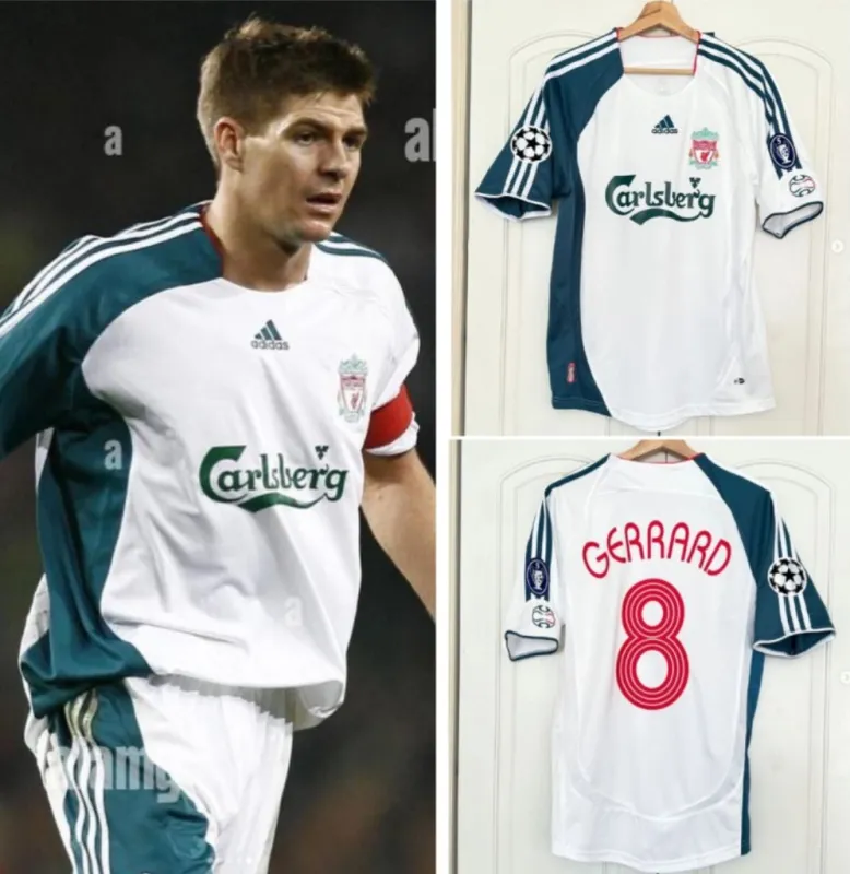 Camisa Liverpool III 2006/07 Retrô