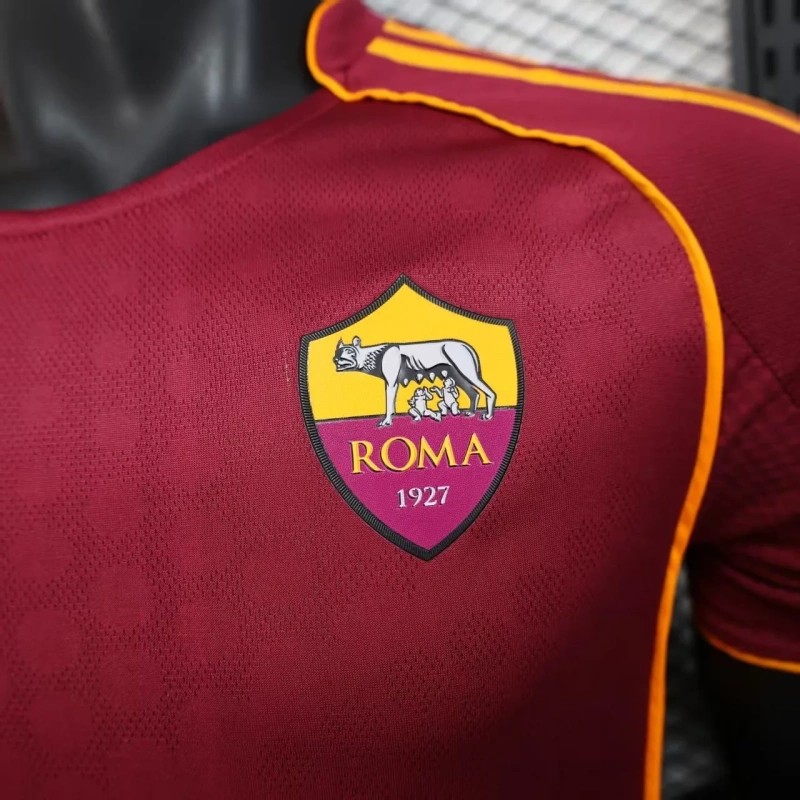 Camisa Roma I 2025/26 Autêntica Versão Jogador