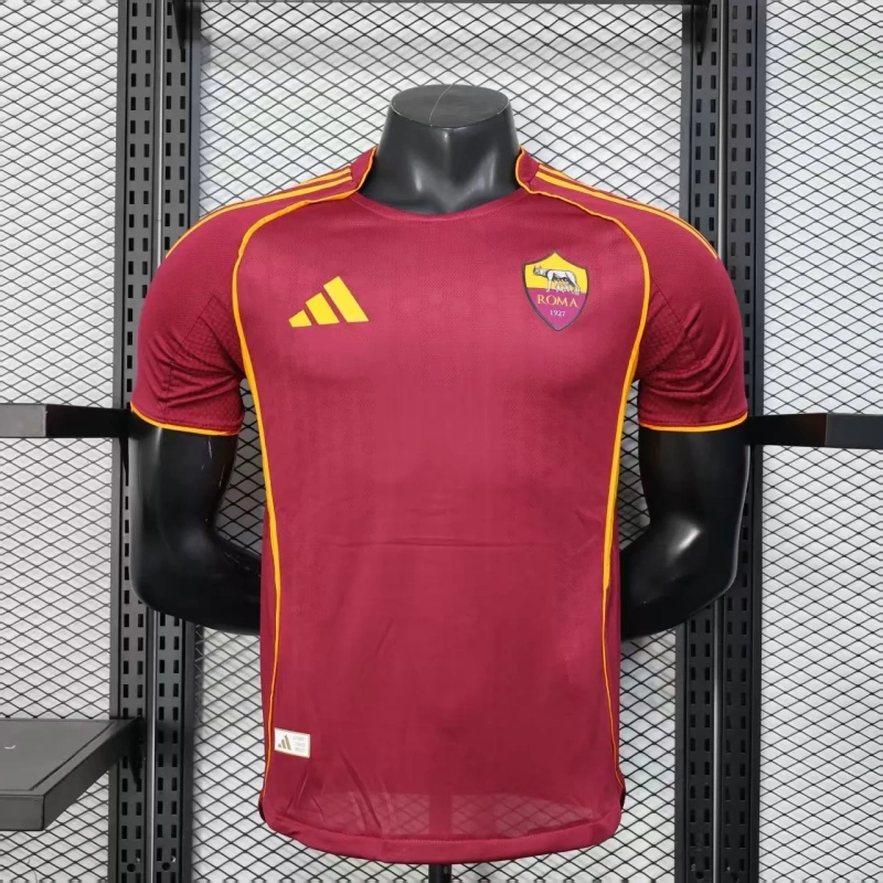 Camisa Roma I 2025/26 Autêntica Versão Jogador