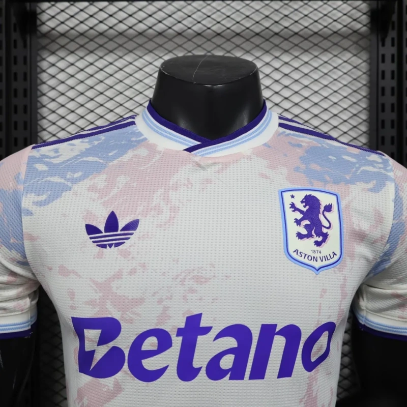 Camisa Aston Villa III 2025/26 Autêntica Versão Jogador