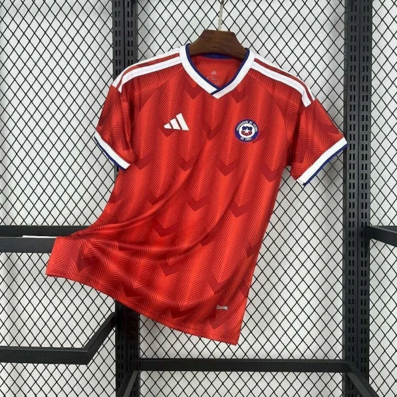 Camisa Chile I 2025/26 Versão Tailandesa