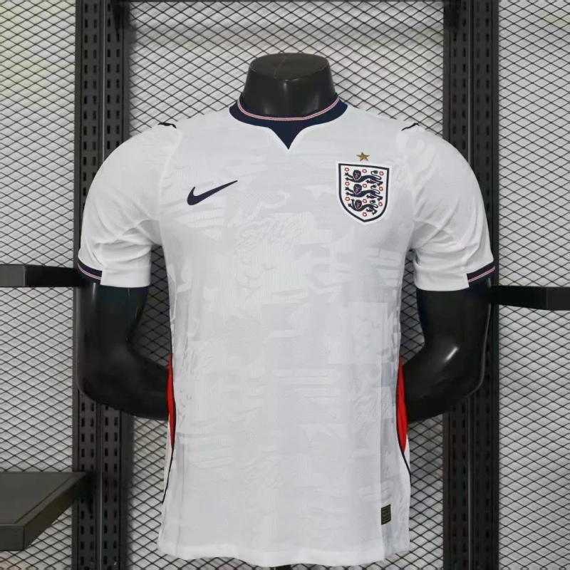 Camisa Inglaterra I 2025/26 Autêntica Versão Jogador