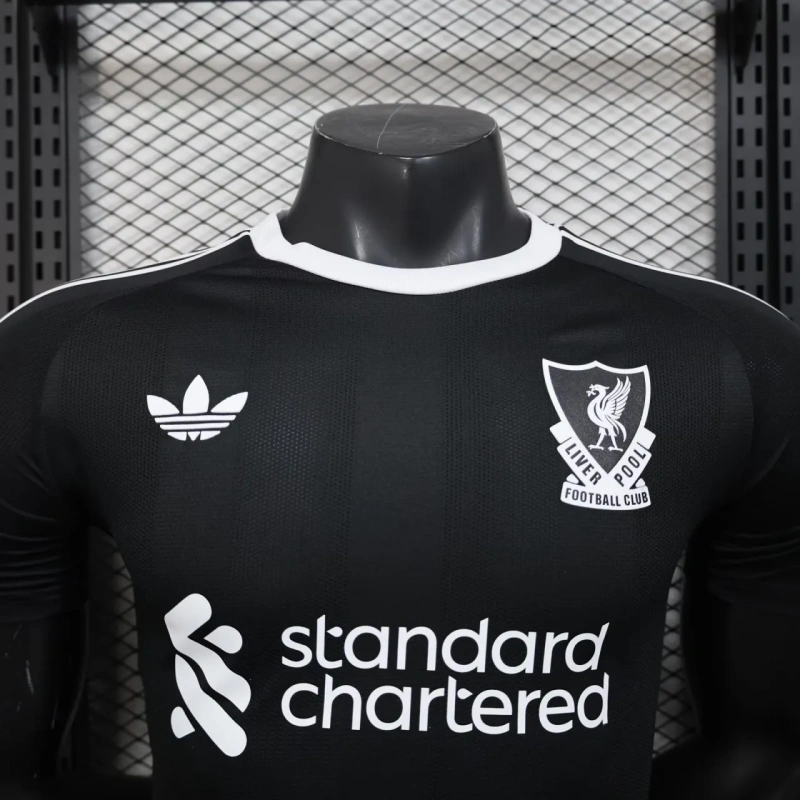Camisa Liverpool Goleiro 2025/26 Autêntica Versão Jogador