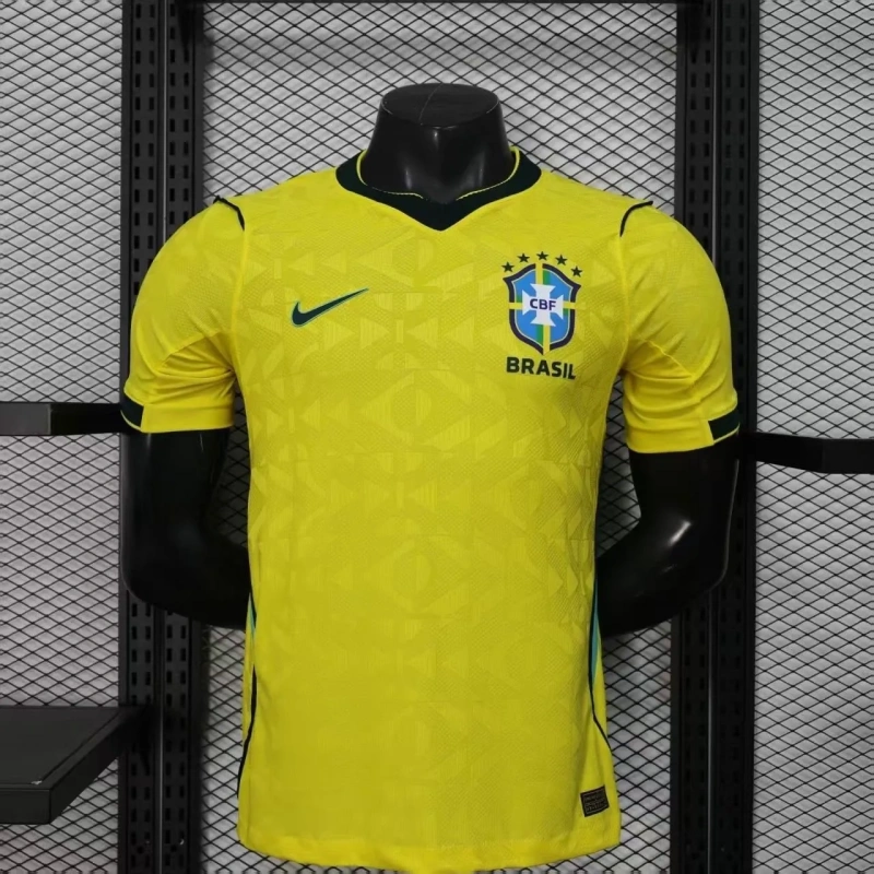 Player Version Brazil 2026 Home Authentic Jersey