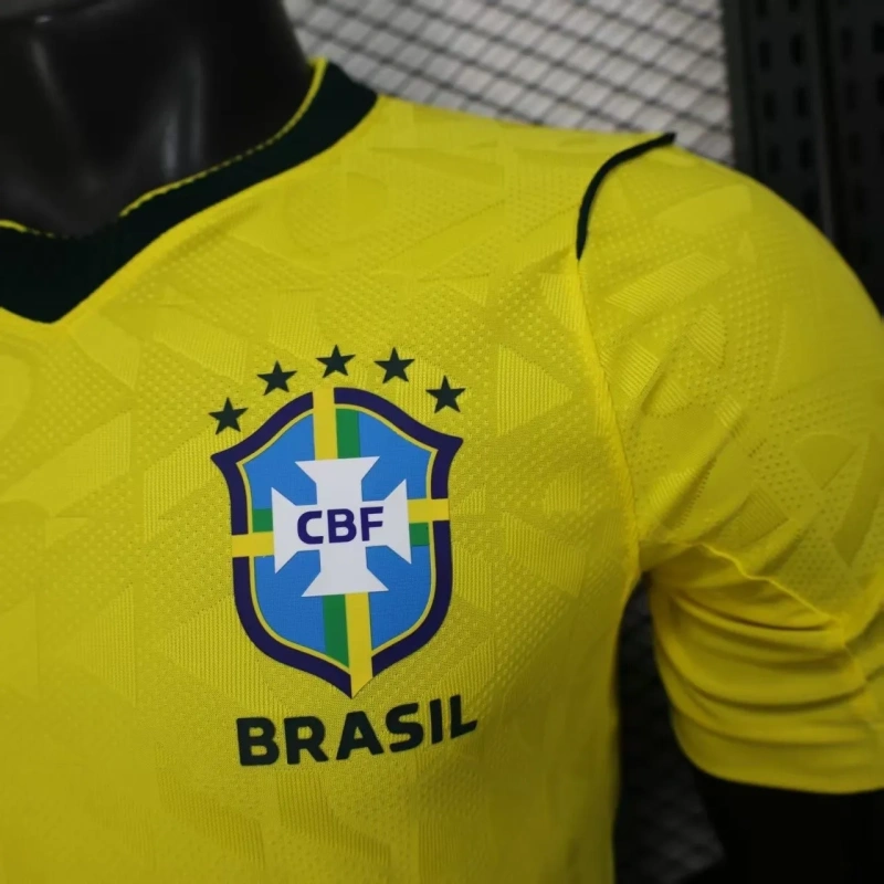 Player Version Brazil 2026 Home Authentic Jersey