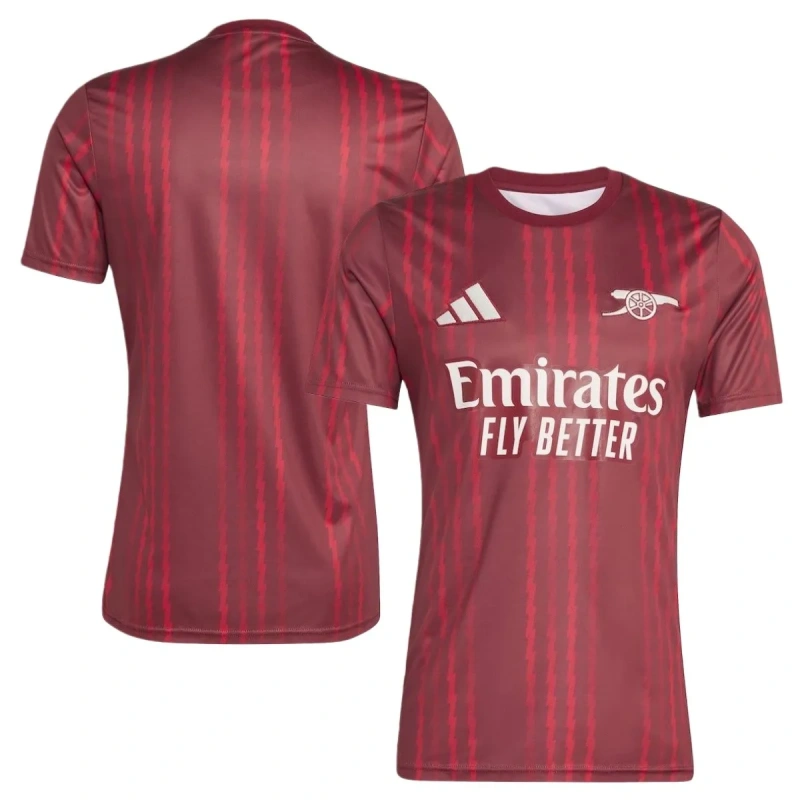 Camisa Arsenal 2025/2026 Versão Tailandesa (Pré-Jogo)