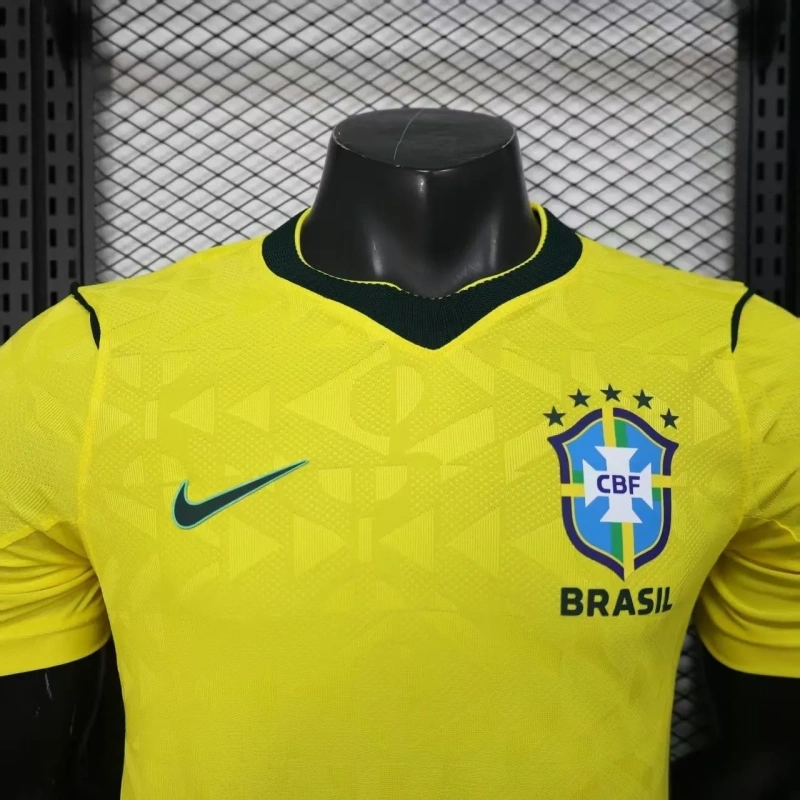 Player Version Brazil 2026 Home Authentic Jersey