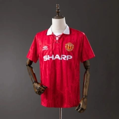 Camisola do Manchester United Retrô - Foto 1