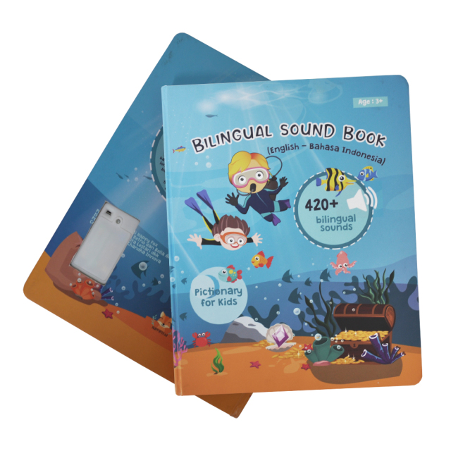 English-Bahasa Indonesian Bilingual Sound book