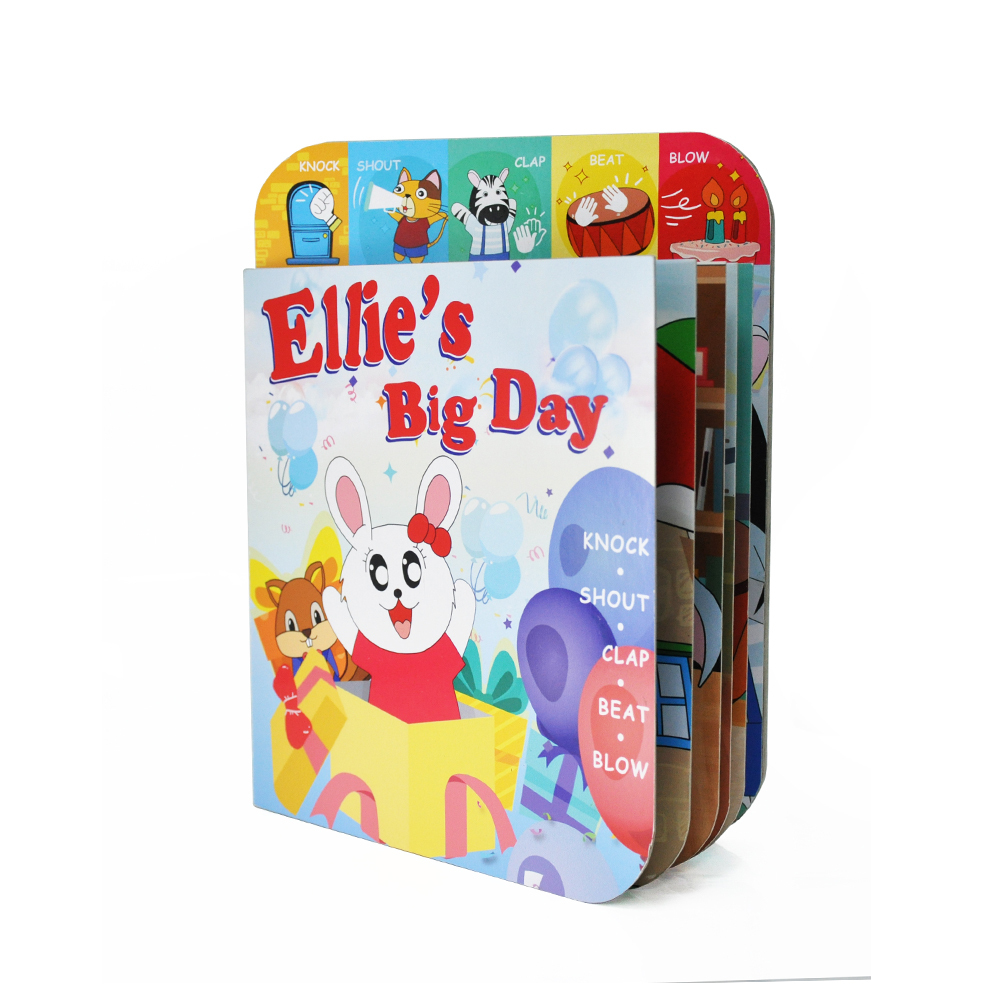 Ellie's Big Day English Birthday Book Toy
