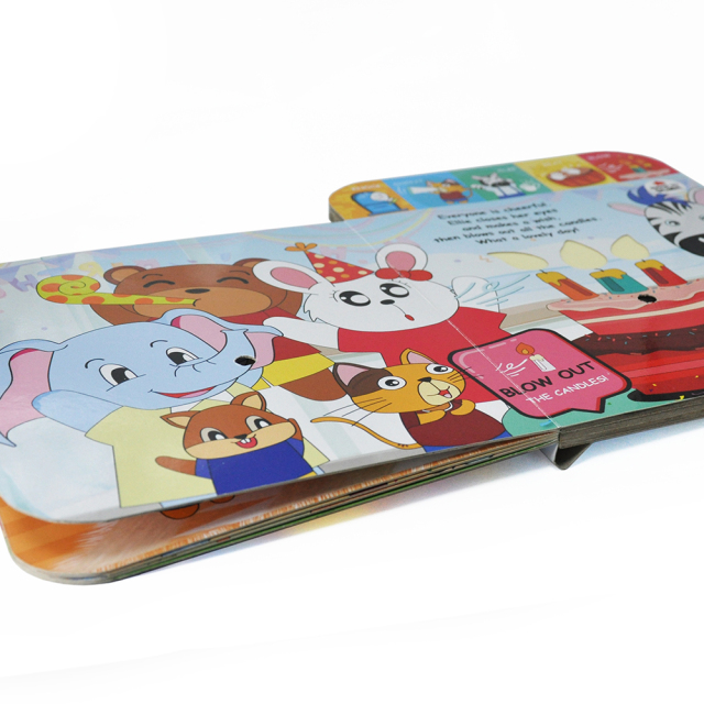 Ellie's Big Day English Birthday Book Toy