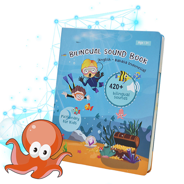 English-Bahasa Indonesian Bilingual Sound book
