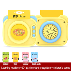 Chinese English Bilingual Audible Flash Card Reading Machine With Double Sided Word Cards